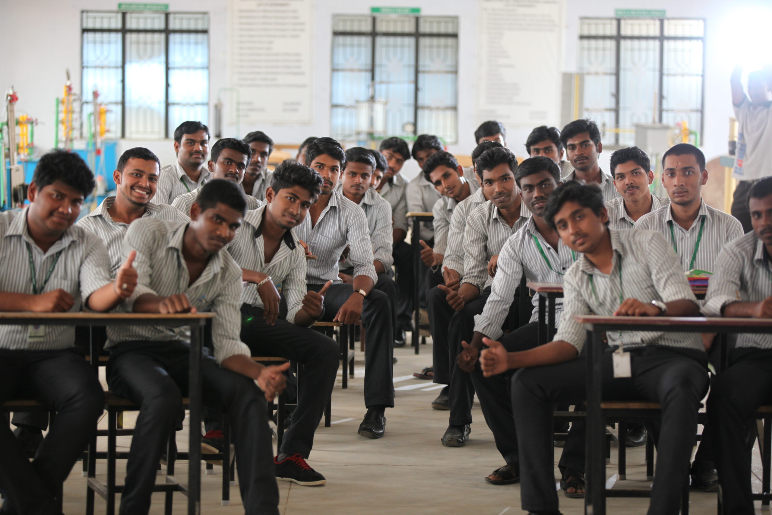 Students Studying